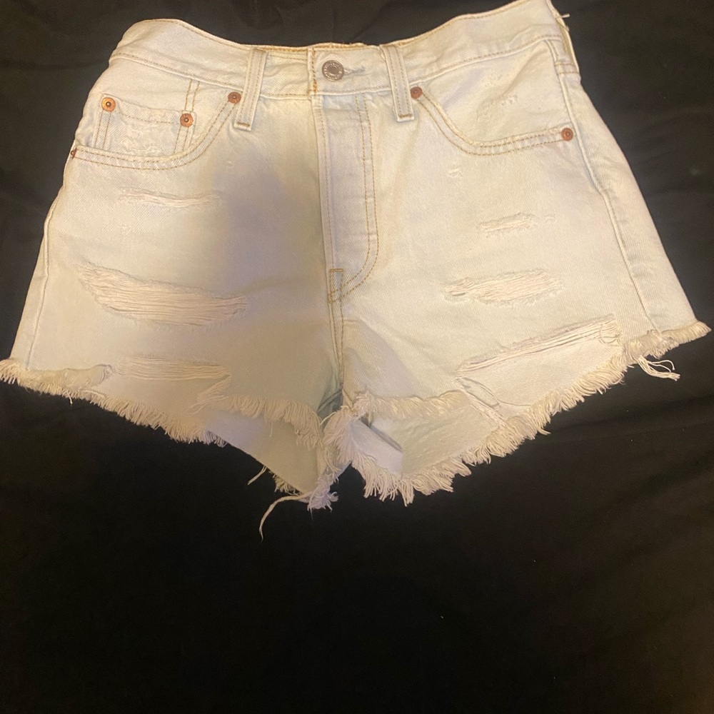 Levi's Light Denim Jean Shorts